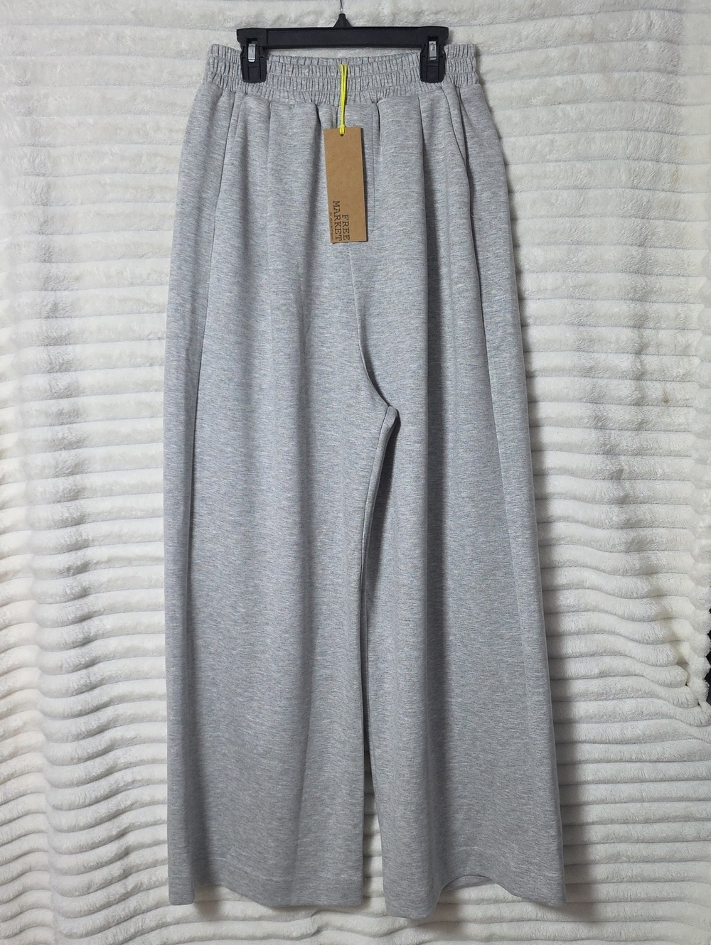 0262 Gray Wide‎ Leg Lounge Pants